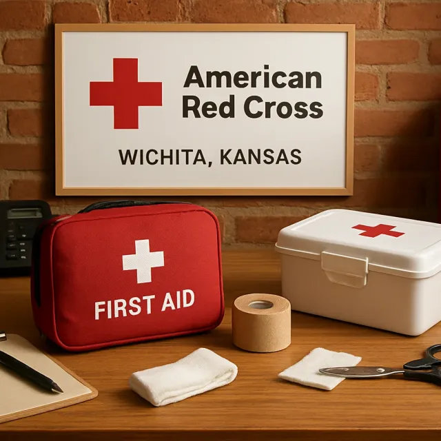 Original JustKansas illustration for American Red Cross