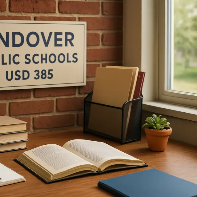 Original JustKansas illustration for Andover Public Schools - USD 385