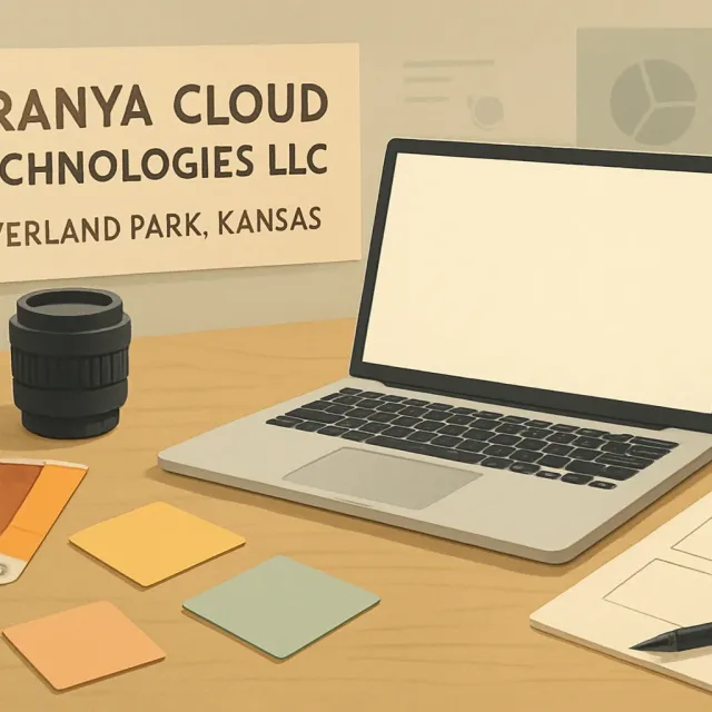 Original JustKansas illustration for Aranya Cloud Technologies LLC