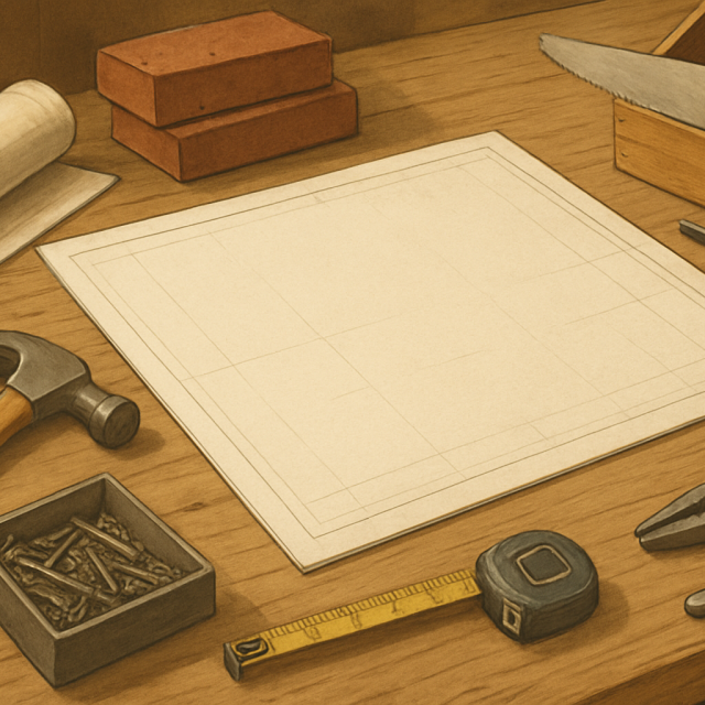 Original JustKansas illustration for Columbia Construction Inc.