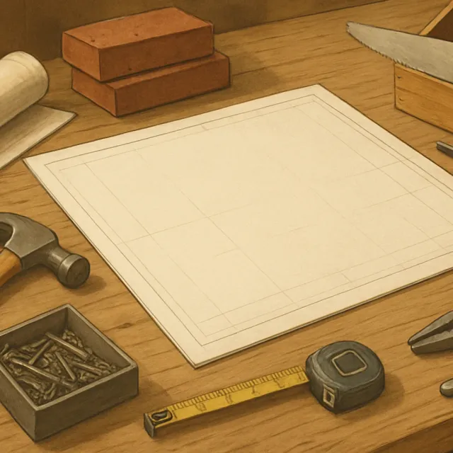 Original JustKansas illustration for Columbia Construction Inc.
