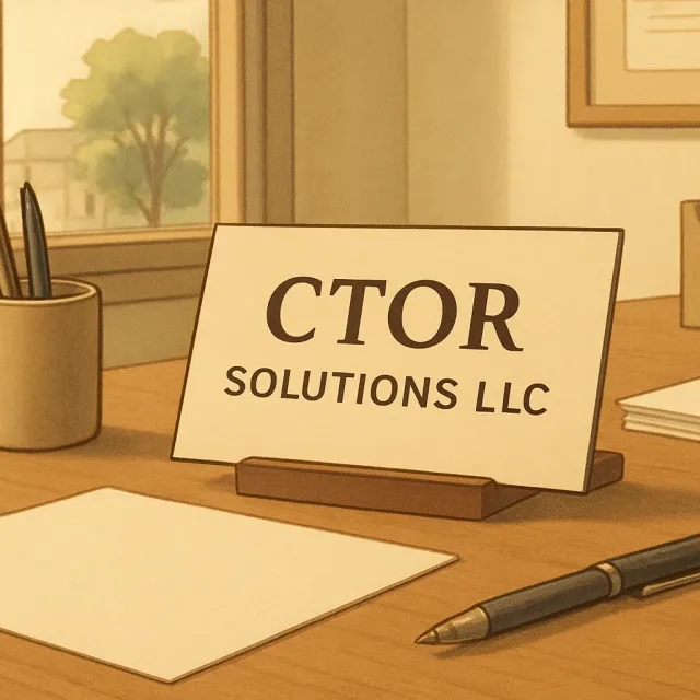 Original JustKansas illustration for CTOR Solutions LLC