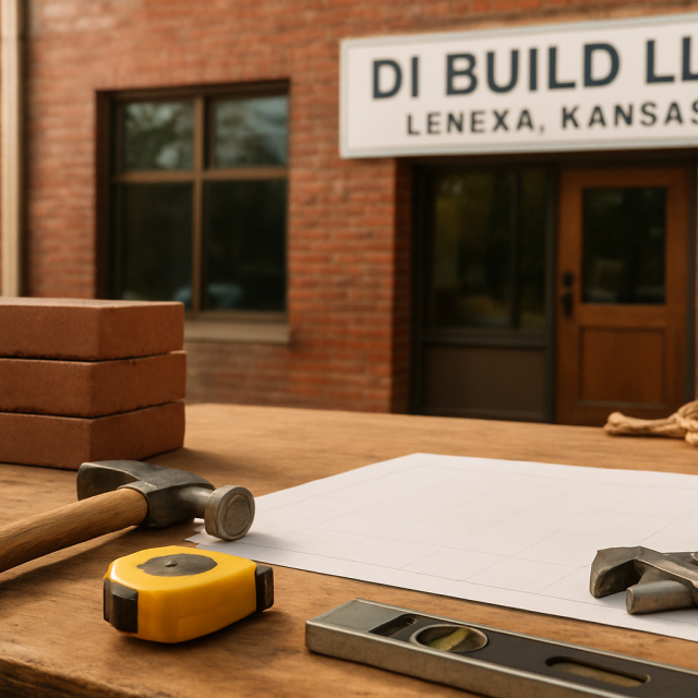 Original JustKansas illustration for DI Build LLC