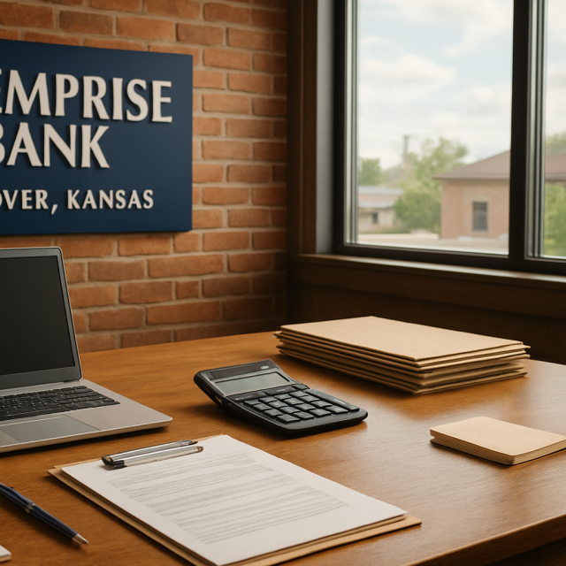 Original JustKansas illustration for Emprise Bank