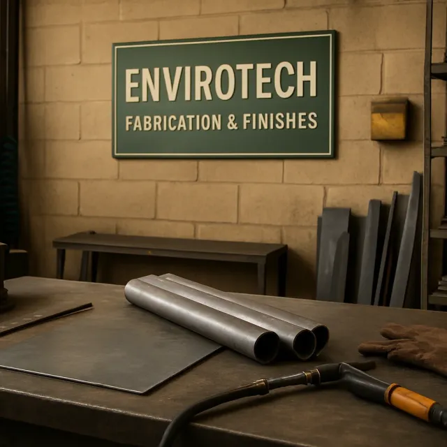 Original JustKansas illustration for EnviroTech Fabrication & Finishes