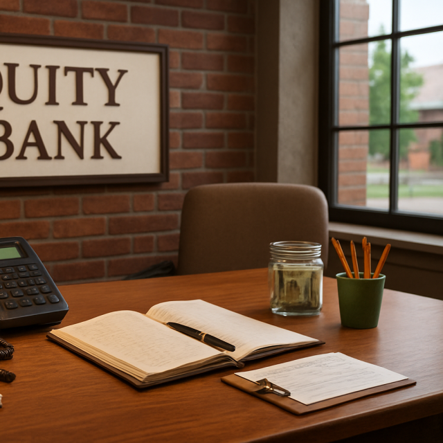Original JustKansas illustration for Equity Bank