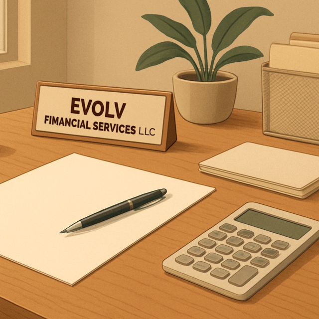 Original JustKansas illustration for Evolv Financial Services LLC