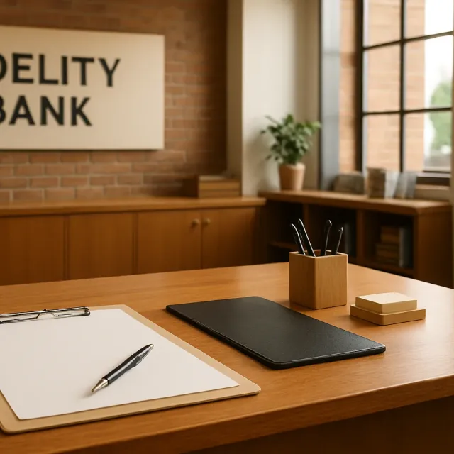 Original JustKansas illustration for Fidelity Bank