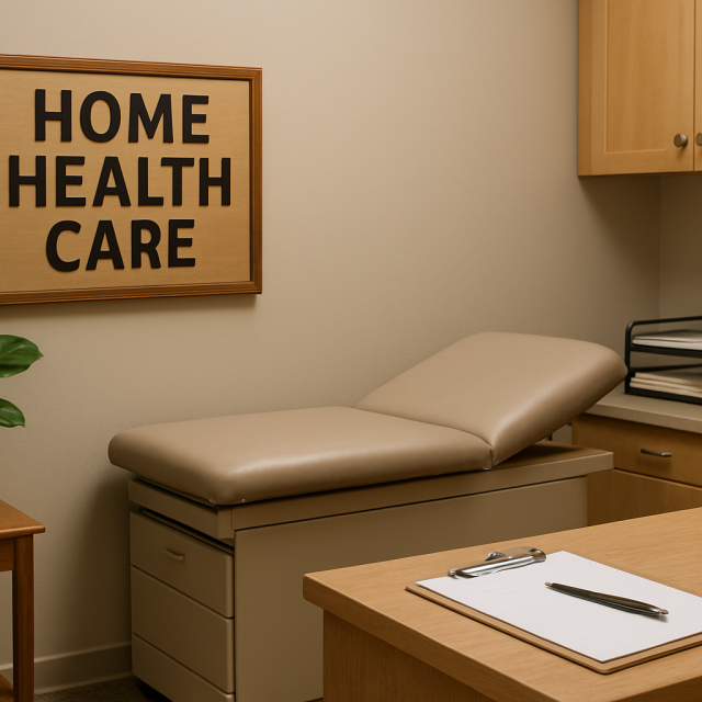 Original JustKansas illustration for Home Health Care