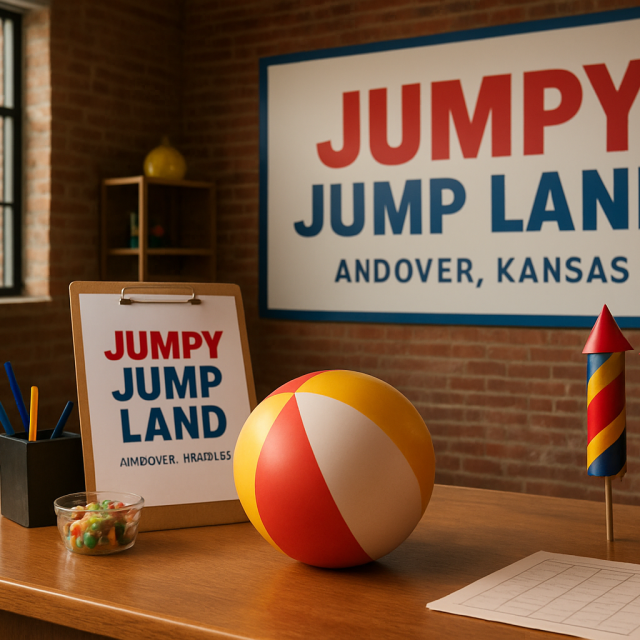 Original JustKansas illustration for Jumpy Jump Land