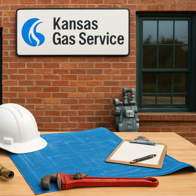 Original JustKansas illustration for Kansas Gas Service