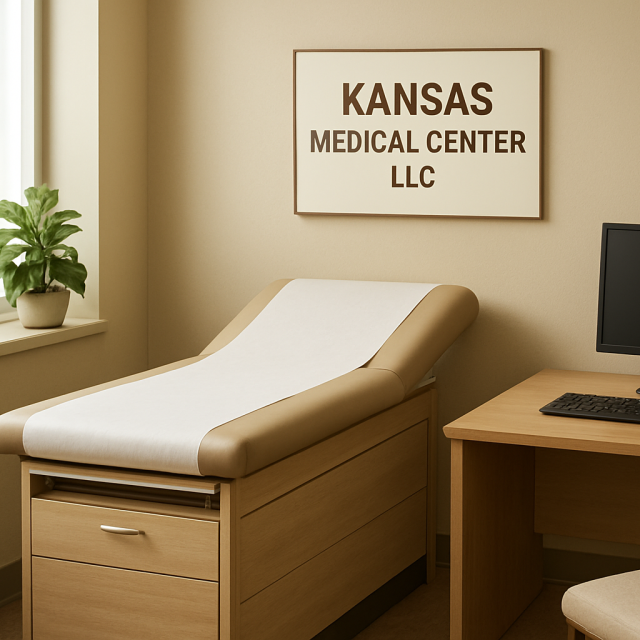 Original JustKansas illustration for Kansas Medical Center LLC