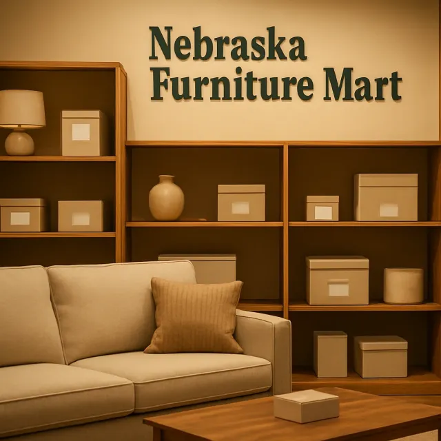 Original JustKansas illustration for Nebraska Furniture Mart