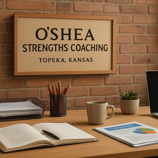 Original JustKansas illustration for O'Shea Strengths Coaching