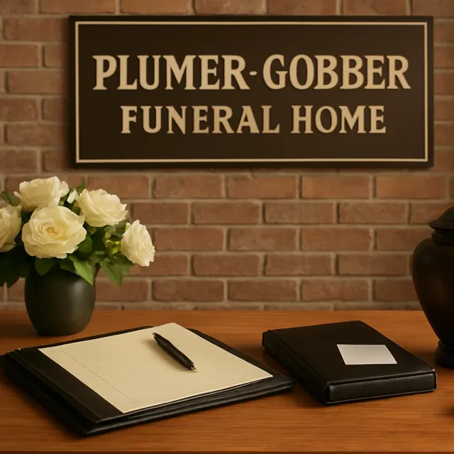 Original JustKansas illustration for Plumer-Gobber Funeral Home