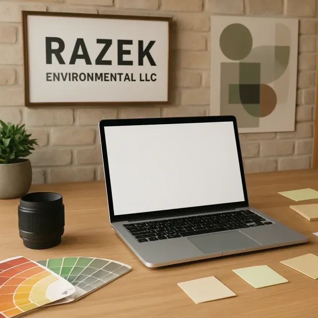 Original JustKansas illustration for Razek Environmental LLC
