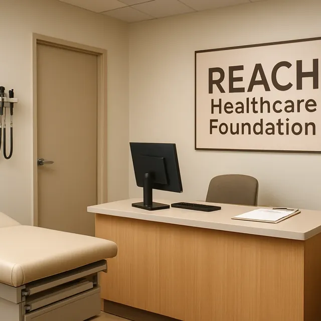 Original JustKansas illustration for REACH Healthcare Foundation