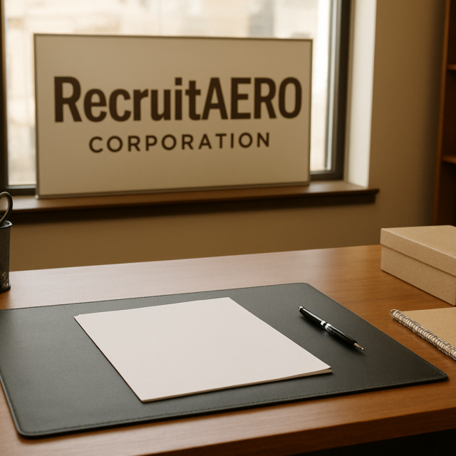 Original JustKansas illustration for RecruitAERO Corporation