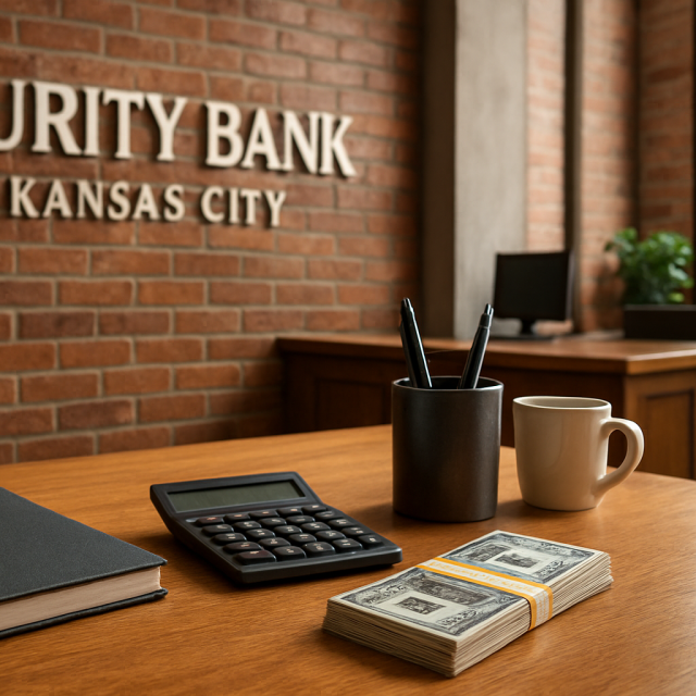 Original JustKansas illustration for Security Bank of Kansas City