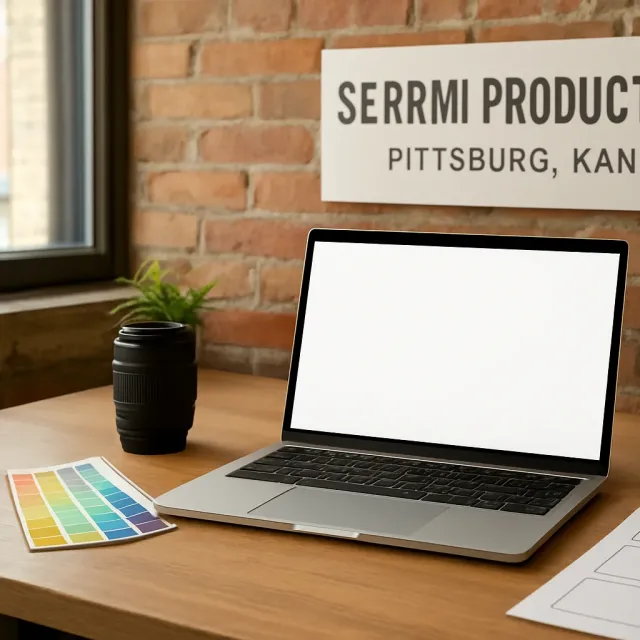 Original JustKansas illustration for Serrmi Products LLC