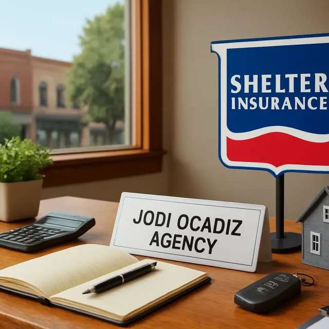Original JustKansas illustration for Shelter Insurance - Jodi Ocadiz Agency