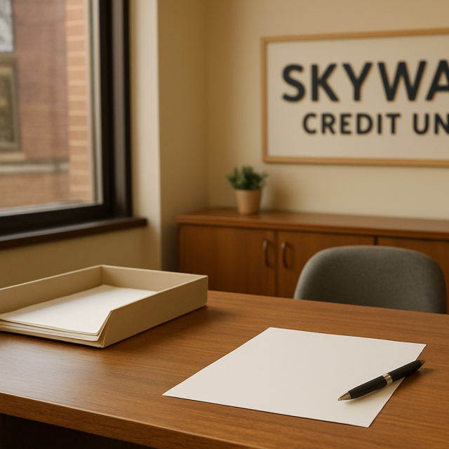 Original JustKansas illustration for Skyward Credit Union