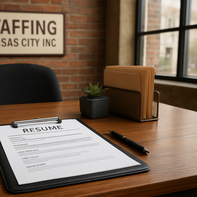 Original JustKansas illustration for Staffing Kansas City Inc.