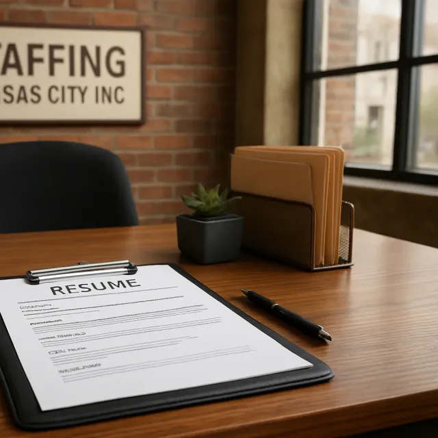 Original JustKansas illustration for Staffing Kansas City Inc.