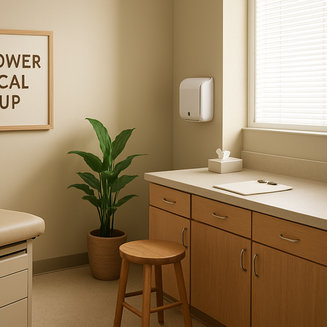 Original JustKansas illustration for Sunflower Medical Group
