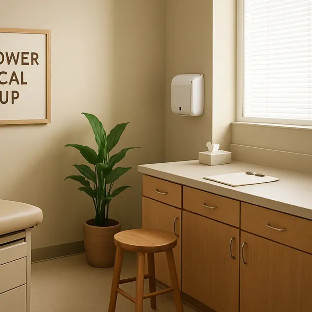 Original JustKansas illustration for Sunflower Medical Group