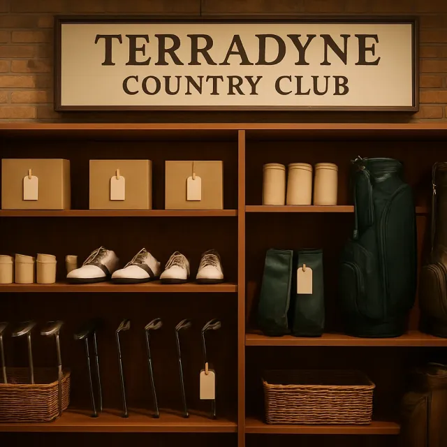 Original JustKansas illustration for Terradyne Country Club