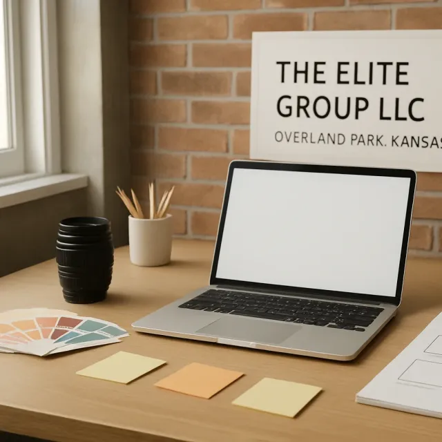 Original JustKansas illustration for The Elite Group LLC