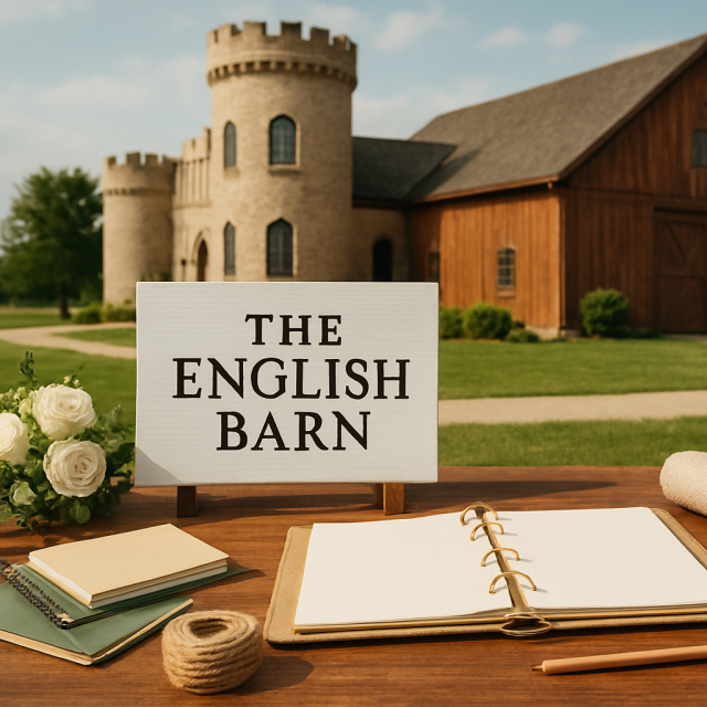 Original JustKansas illustration for The English Barn