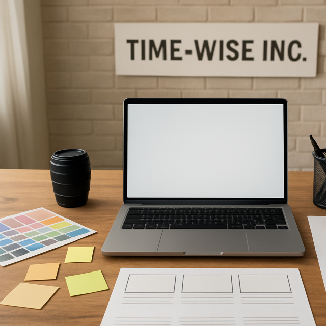Original JustKansas illustration for Time-Wise Inc.