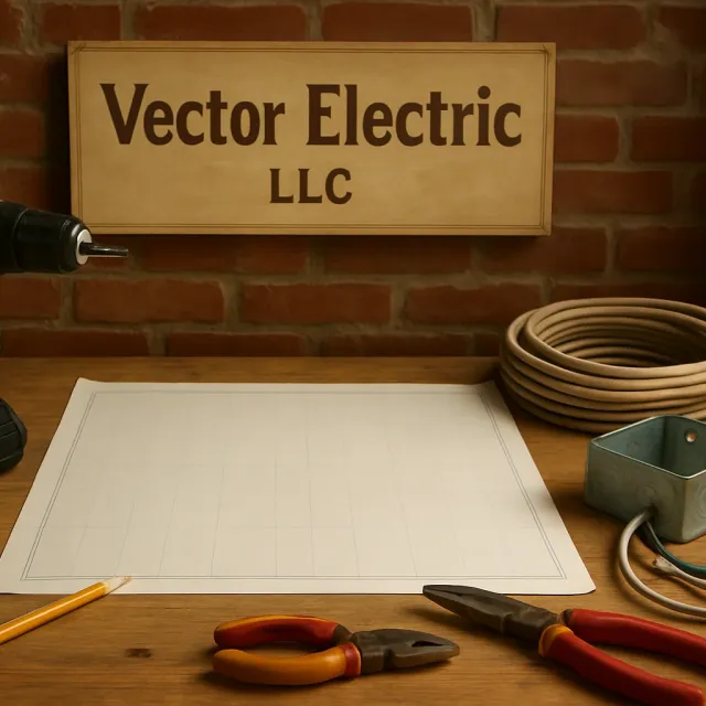 Original JustKansas illustration for Vector Electric LLC