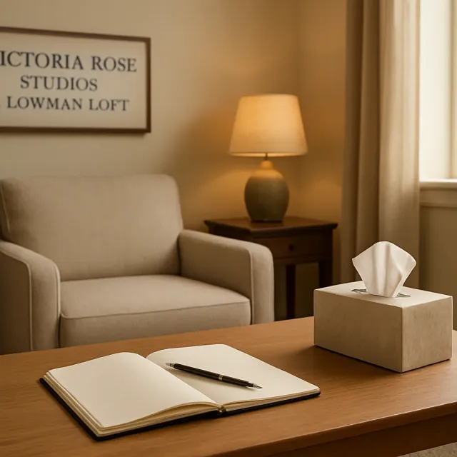 Original JustKansas illustration for Victoria Rose Studios & Lowman Loft