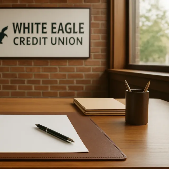 Original JustKansas illustration for White Eagle Credit Union