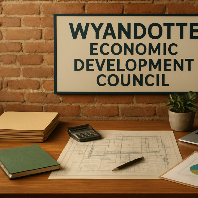 Original JustKansas illustration for Wyandotte Economic Development Council