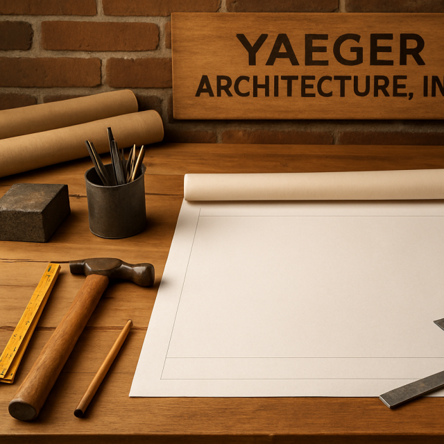 Original JustKansas illustration for Yaeger Architecture, Inc.