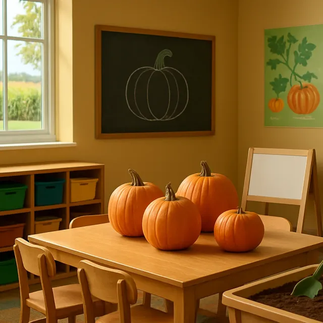 Original JustKansas illustration for Walters Pumpkin Patch