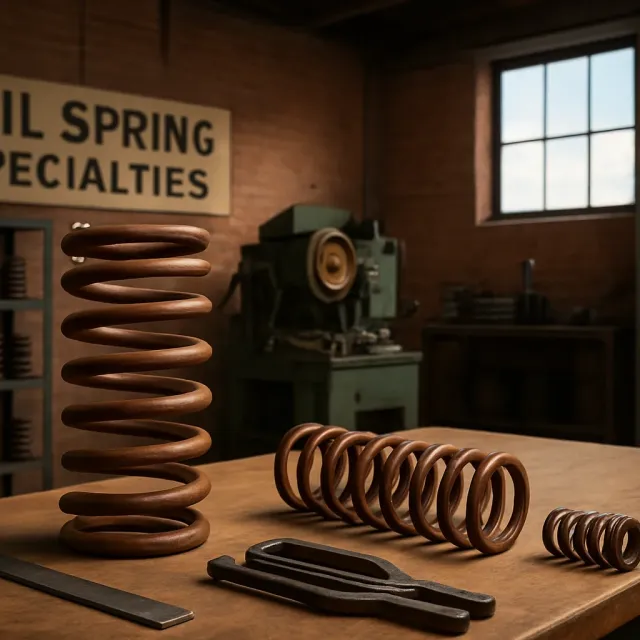 Original JustKansas illustration for Coil Spring Specialties