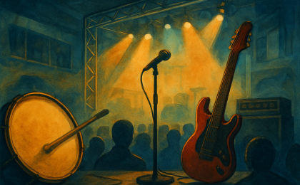 Original JustKansas illustration for Kansas and 38 Special