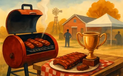 Original JustKansas illustration for Greeley Smokeoff