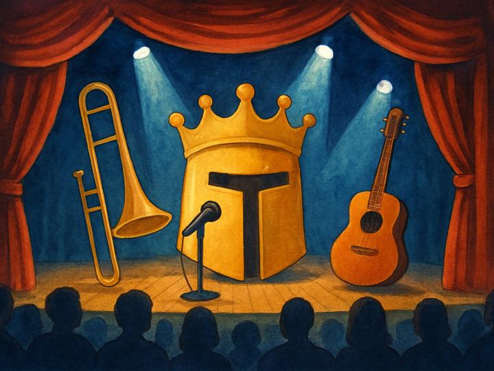 Original JustKansas illustration for Monty Python's Spamalot