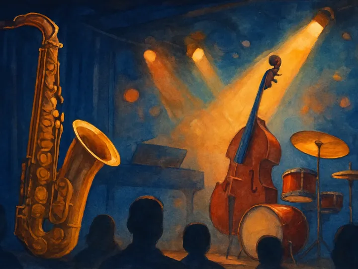 Original JustKansas illustration for Salina Symphony: Rhythm & Soul