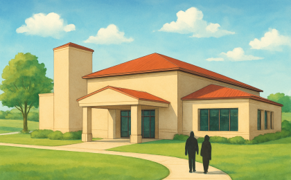 Original JustKansas illustration for The Kansas African American Museum