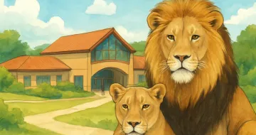 Original JustKansas illustration for Sedgwick County Zoo